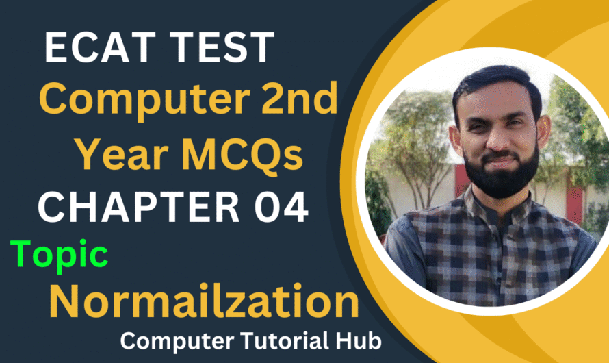COMPUTER PARALLEL PREP PRE-ENGINEERING CHAPTER 4 (2ND YEAR)