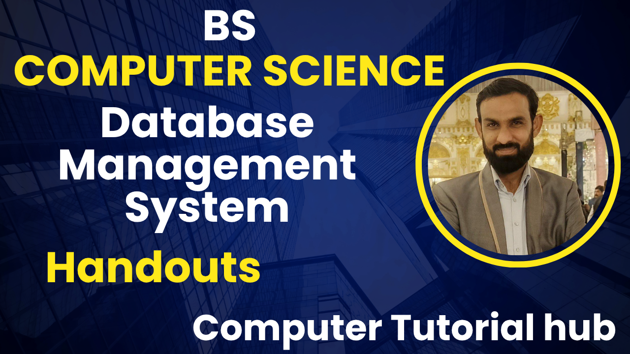 Database Management System Handouts