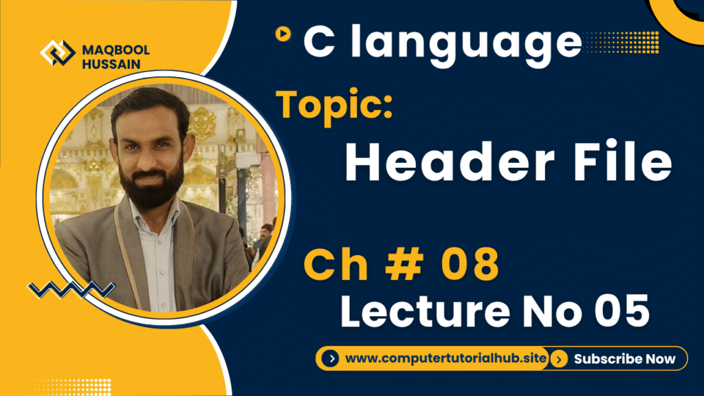 https://computertutorialhub.site/lecture-4-basic-structure-of-c-language/
