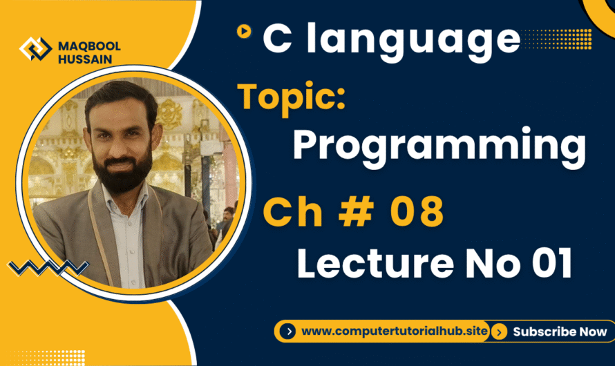 Lecture 1 What is Program Type of Programming Languages